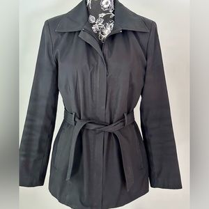 Kenneth Cole short black trench